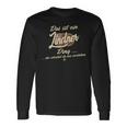 With Text 'Das Ist Ein Lindner Ding' Langarmshirts Geschenkideen