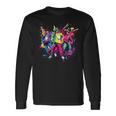 Urban Hip Hop Dancing Novelty Graffiti Graphic Long Sleeve T-Shirt Gifts ideas