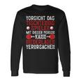 Vorsicht Das Tischtennis Spielen Ping Pong Langarmshirts Geschenkideen