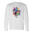 Basketball Graffiti Ball Sport Langarmshirts Geschenkideen