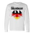 Einbürgert Team Deutschland Einbürgerung Langarmshirts Geschenkideen