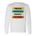 Hawkins Retro Hawkins Last Name Hawkins Langarmshirts Geschenkideen