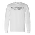 Klitmøller Klitmöller North Jutland Denmark North Sea Gray Langarmshirts Geschenkideen