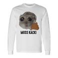 Muss Kacki Sad Hamster Meme Aus Dem Weg Muss Kacken Kaka Langarmshirts Geschenkideen