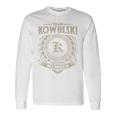 Team Kowalski Lifetime Member Last Name Kowalski Family Langarmshirts Geschenkideen