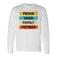 Ward Retro Ward Nachname Ward Langarmshirts Geschenkideen