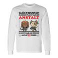 Zum Farewell Glückwunsch Zu Deiner Elucht Aus Der Anstalt Gray S Langarmshirts Geschenkideen