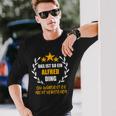 Alfred Das Ist So Ein Alfred Ding Name First Name Fun Langarmshirts Geschenke für Ihn