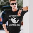 Alleerrückt Hier Skydiving Skydive S Langarmshirts Geschenke für Ihn