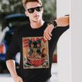Cat Ramen Japanese Graphic Kawaii Cat Anime Long Sleeve T-Shirt Gifts for Him
