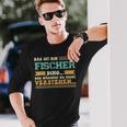 Das Ist Ein Fischer Ding Das Ist Ein Fischer Ding Langarmshirts Geschenke für Ihn