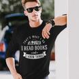 Das Ist Es Was Ich Bücher Lesen Und Ich Weiß Dinge Langarmshirts Geschenke für Ihn