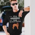 Ist So Ein Leonberger Ding Lustiger Spruch Leonberger Langarmshirts Geschenke für Ihn