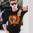 Karl Marx Soviet Communism Propaganda Langarmshirts Geschenke für Ihn