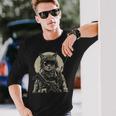 Military Cat Tactical Gear Veteran Soldier Idea Long Sleeve T-Shirt Gifts for Him