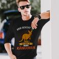 Mir Reichts Ich Gehe Zu Meinen Kängurus Kangaroo Langarmshirts Geschenke für Ihn