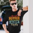 Olson Nachname Olson Langarmshirts Geschenke für Ihn