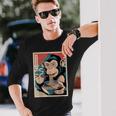 Ramen Japanese Kawaii Monkey Graphic Anime Long Sleeve T-Shirt Gifts for Him
