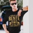 Rentner Endlich In Rente Ruhestand Langarmshirts Geschenke für Ihn