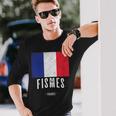 Ville De Fismes France Fr Drapeau Français T-shirt à manches longues Cadeaux pour lui