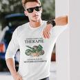 Andere Gehen Zur Therapie Motorcycle Langarmshirts Geschenke für Ihn