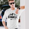 Cool Stubai Tal Statt Dubai Ski Mountains Piste Après-Ski Langarmshirts Geschenke für Ihn