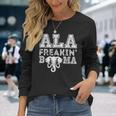 Ala Freakin' Bama Alabama Retro Bama Vintage Alabama Long Sleeve T-Shirt Gifts for Her