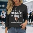 Das Ist Ein Beagle Ding Geschenk Beagle Langarmshirts Geschenke für Sie