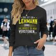 Das Ist Ein Lehmann Das Ist Ein Lehmann Langarmshirts Geschenke für Sie