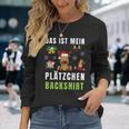 Das Ist Mein Plätzchen Back Backen Christmas Biscuits Langarmshirts Geschenke für Sie