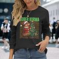 Polish Meme Christmas Bobr Kurwa Bober Bobr Langarmshirts Geschenke für Sie