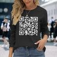 Qr President Trump Dance Code Long Sleeve T-Shirt Gifts for Her Qr President Trump Dance Code Long Sleeve T-Shirt Gifts for Her