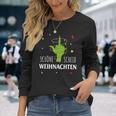 Grumpy Schöne Scheiß Weihnachten Xmas Hate Bad Mood Christmas Langarmshirts Geschenke für Sie