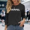 Hampel Nachname Team Hampel Ehe Familienfeier Retro Langarmshirts Geschenke für Sie