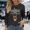 Ist So Ein Deutscher Schäferhund Ding Spruch Hundehalter Langarmshirts Geschenke für Sie