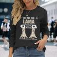 Ist So Ein Lama Ding Lamas Langarmshirts Geschenke für Sie