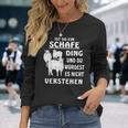 Ist So Ein Schafe Ding Schaf Farmer Schäfer German Langarmshirts Geschenke für Sie