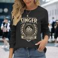 It's A Singer Thing You Wouldn't Understand Name Vintage Long Sleeve T-Shirt Gifts for Her