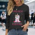 Lass Mich Ich Muss Mich Da Jetzt Reinsteiger Unicorn S Langarmshirts Geschenke für Sie