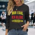 Mir Egal Ich Bleibe Leverkusen Fan Football Fan Club Langarmshirts Geschenke für Sie