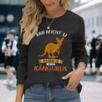 Mir Reichts Ich Gehe Zu Meinen Kängurus Kangaroo Langarmshirts Geschenke für Sie