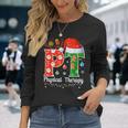 Pt Christmas Physical Therapy Christmas Pt Xmas Long Sleeve T-Shirt Gifts for Her