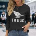 Vintage I Am A Lie Bird Aren't Real Spies Great Langarmshirts Geschenke für Sie