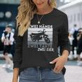 Zwei Hands Zwei Takte Simson Ddr Moped Two Strokeintage Langarmshirts Geschenke für Sie