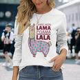 Lama Lama Pyjamas Alpaca Sleep Langarmshirts Geschenke für Sie