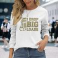 Truck Trucker Driver Big Rig Semi-Trailer Dad Long Sleeve T-Shirt Gifts for Her