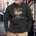 Damen Das Ist Ein Hagen Ding Lustiges Familie Hagen Mit-Ausschnitt Langarmshirts Geschenke für alte Männer