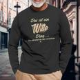 Damen Das Ist Ein Witte Ding Lustiges Familie Witte Mit-Ausschnitt Langarmshirts Geschenke für alte Männer