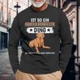 Damen Ist So Ein Golden Retriever Ding Golden Retriever Mit-Ausschnitt Langarmshirts Geschenke für alte Männer