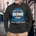 Das Ist Ein Bernd Dingorname Langarmshirts Geschenke für alte Männer